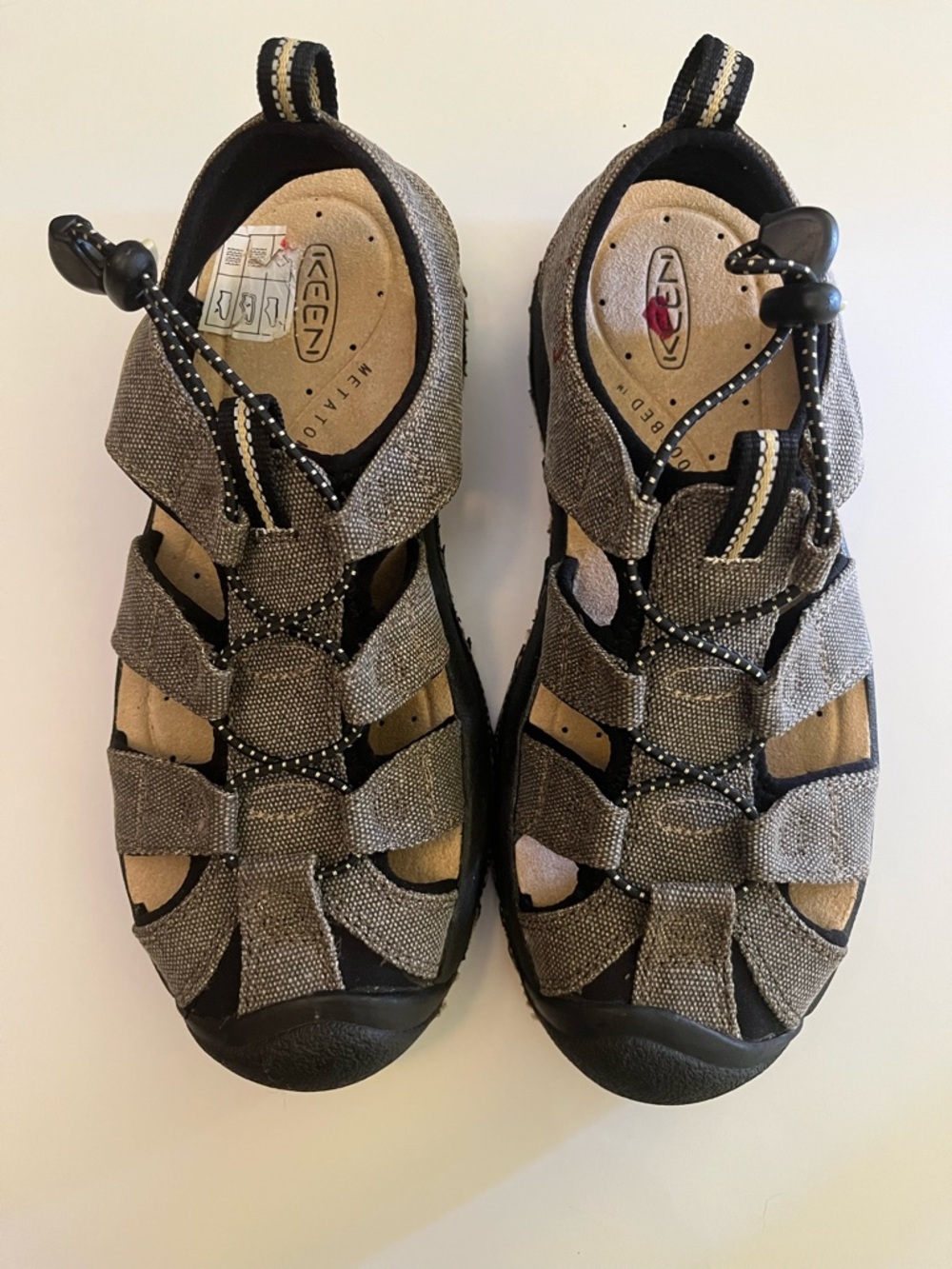 Keen Women's Gray Closed-Toe Athletic Sandals
